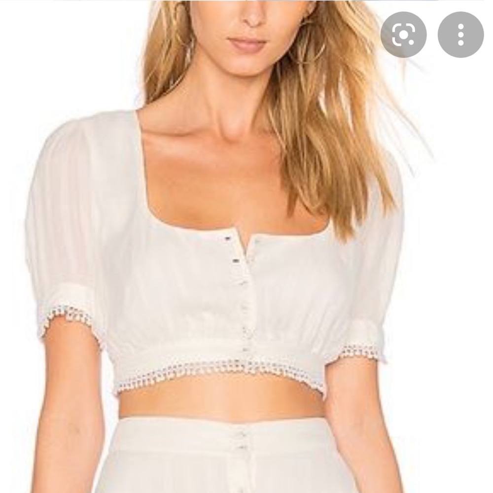 Majorelle crop top